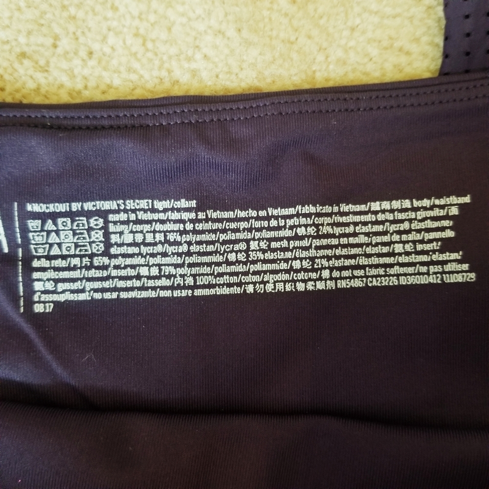 SOLD VS Sport knockout mesh leggings M - Picture 10 of 12